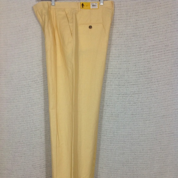 Young Kings by Steve Harvey Bottoms Big Boys Dress Pants Yellow